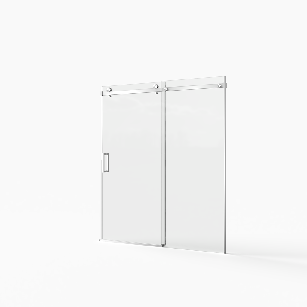 Frameless Sliding Shower Door 56-60"W x 72"H