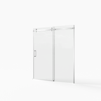 Frameless Sliding Shower Door 56-60"W x 72"H