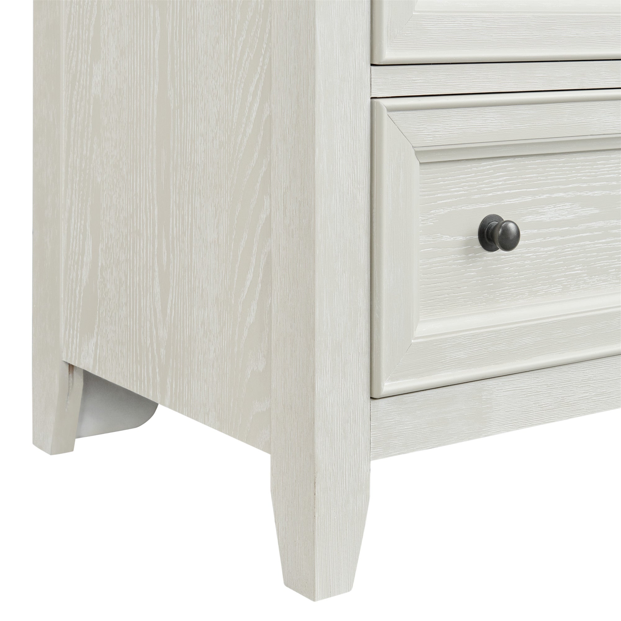 Gypsum Whitewash 8-Drawer Dresser