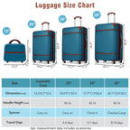 Hardshell Luggage Sets 4 Pieces