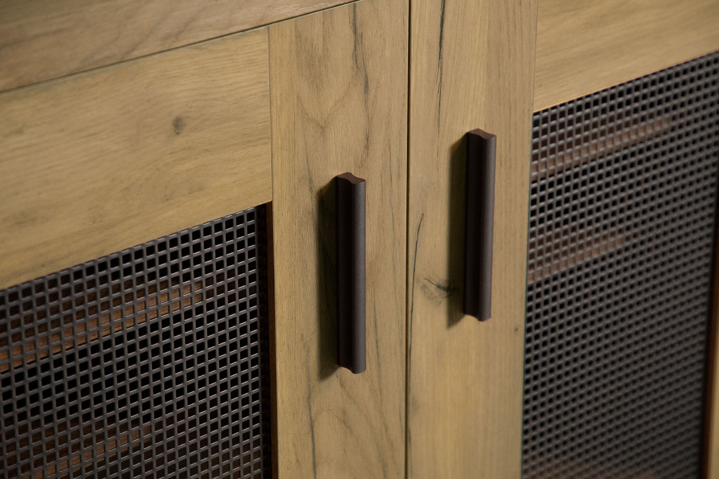 Bristol 6-shelf Engineered Wood Shoe Cabinet Golden Oak-CoasterEveryday