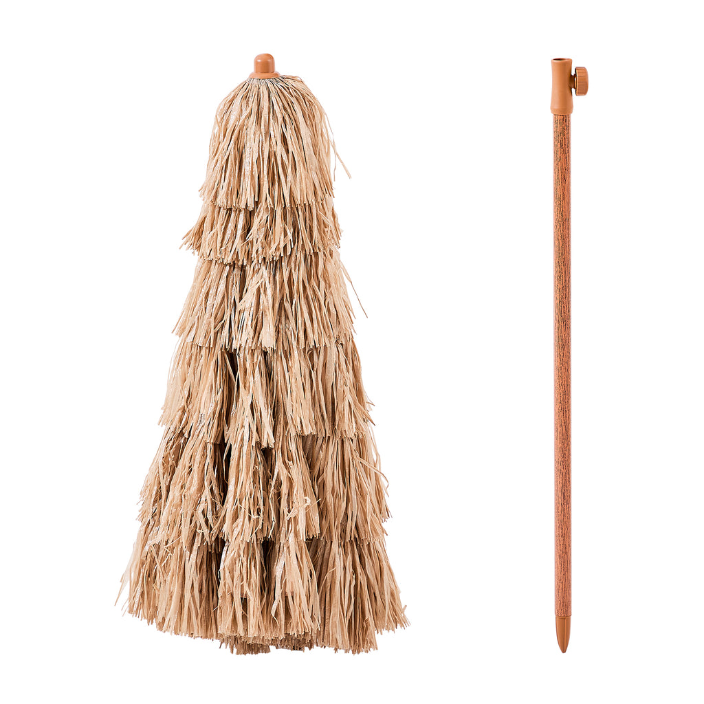 Tiki Umbrella - Thatched Patio Umbrella 6 ft