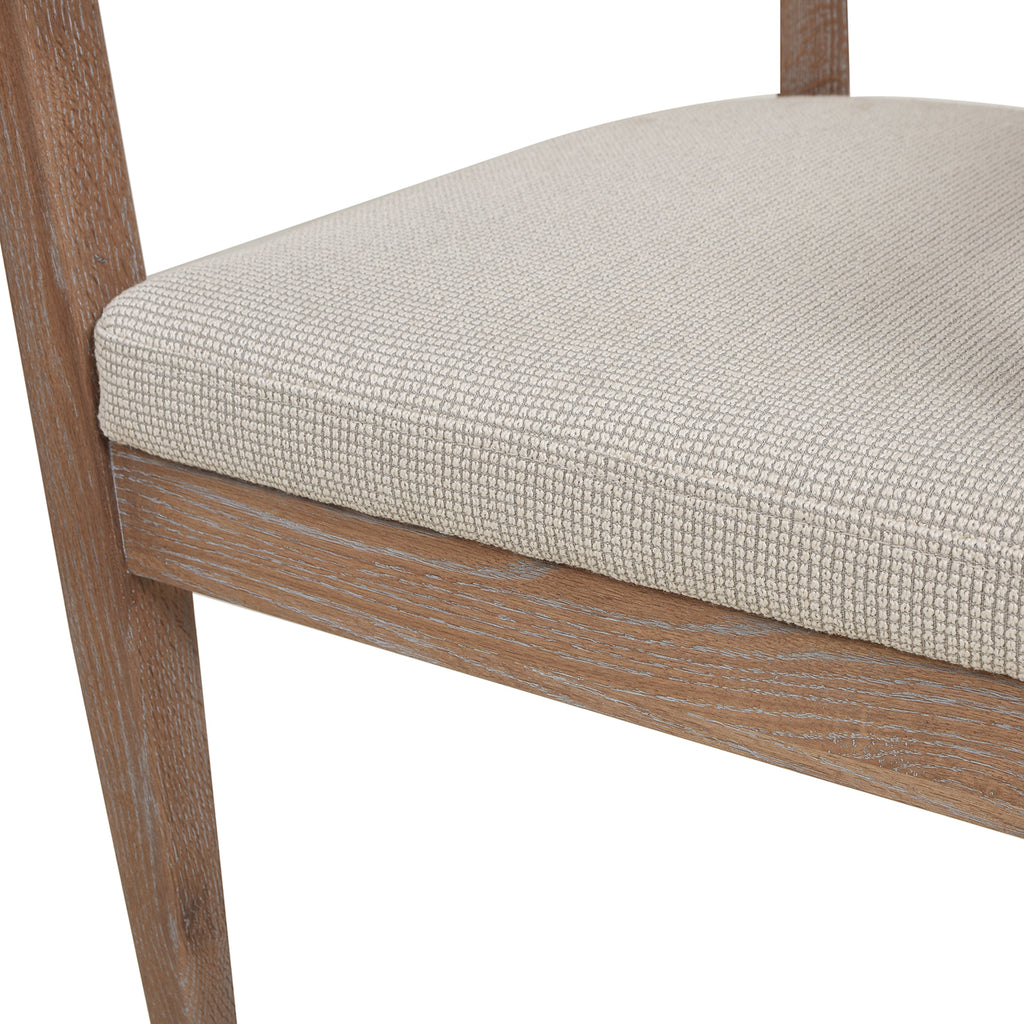 Americana Mid-Century Modern Cane Back Dining Chair