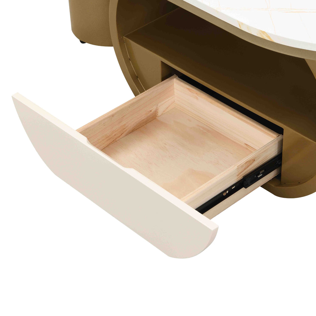 Luxury Modern Oval Coffee Table
