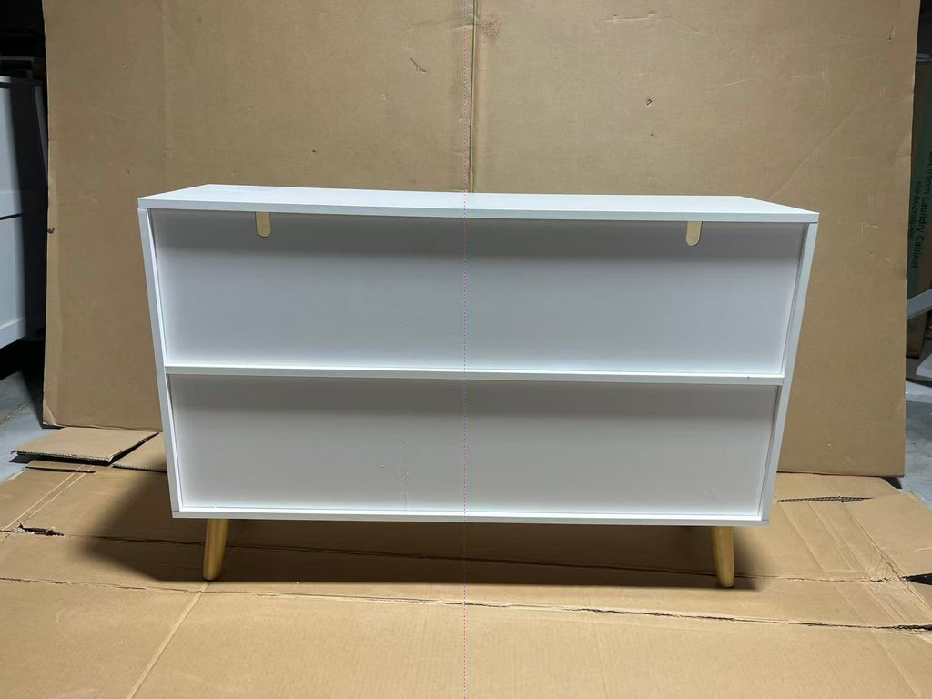 Kids Bookcase with Collapsible Fabric Drawers
