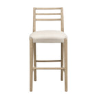Ladder Back Bar Stool with Ladder Back (Set of 2)