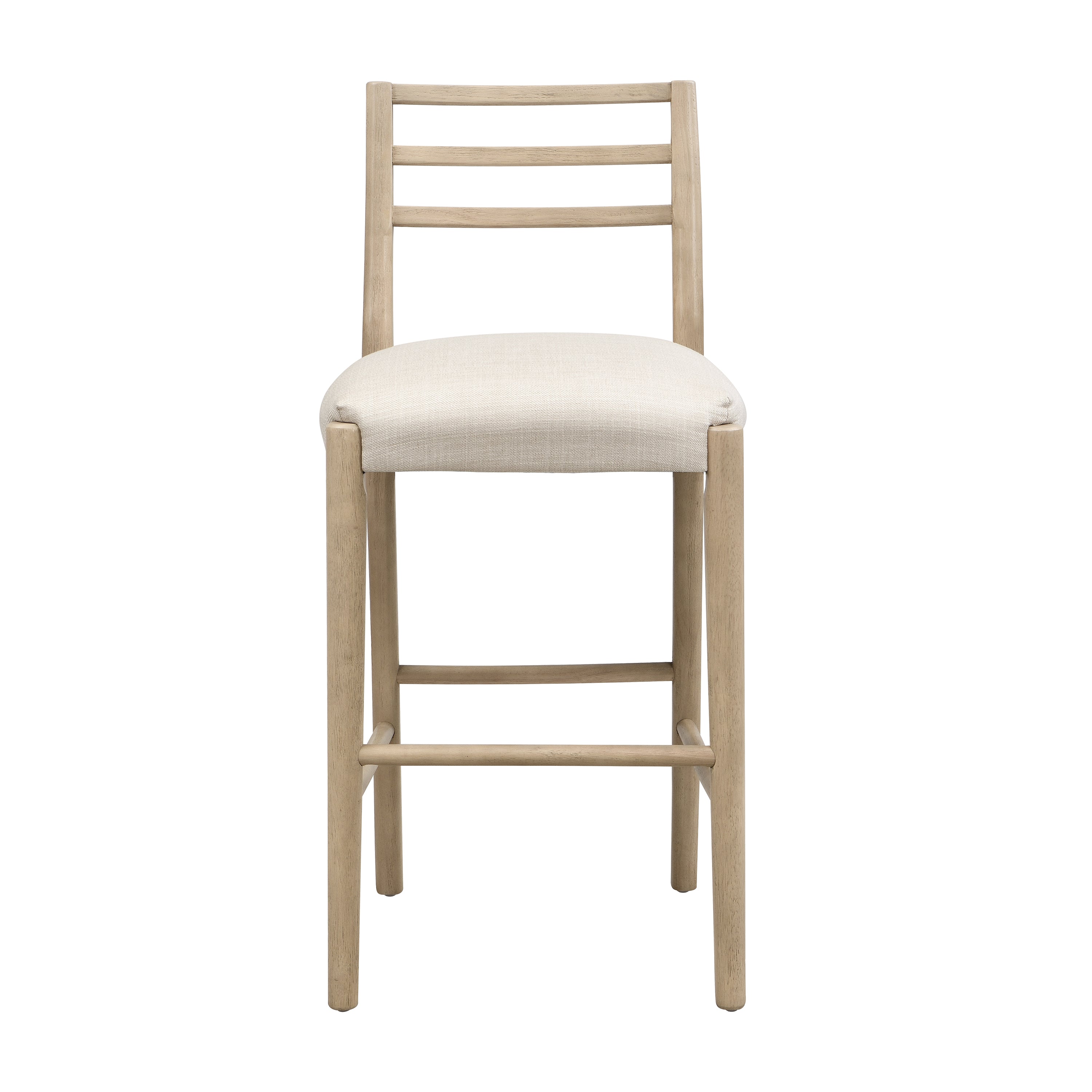 Ladder Back Bar Stool with Ladder Back (Set of 2)