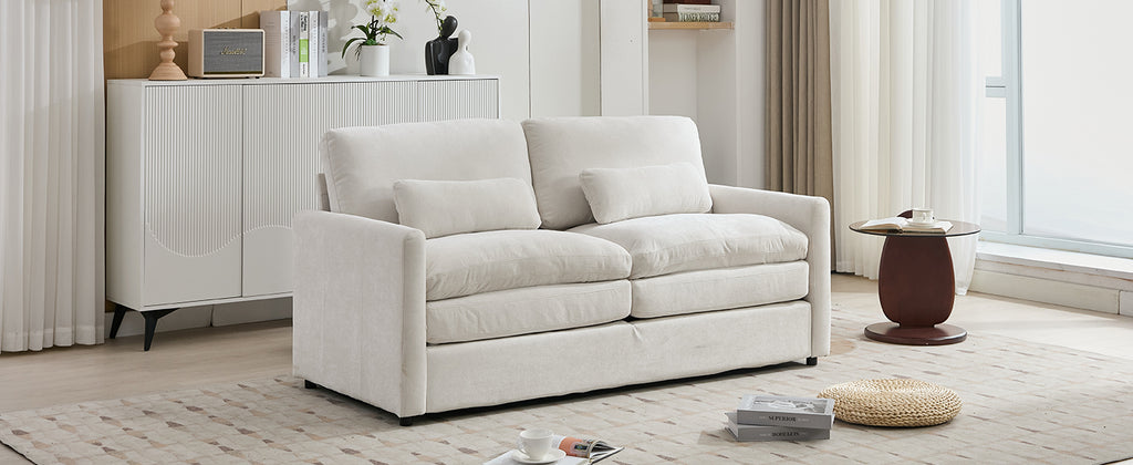 68.1" Cozy Upholstered Loveseat Sofa