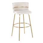 30" Fixed-Height Barstool with Swivel