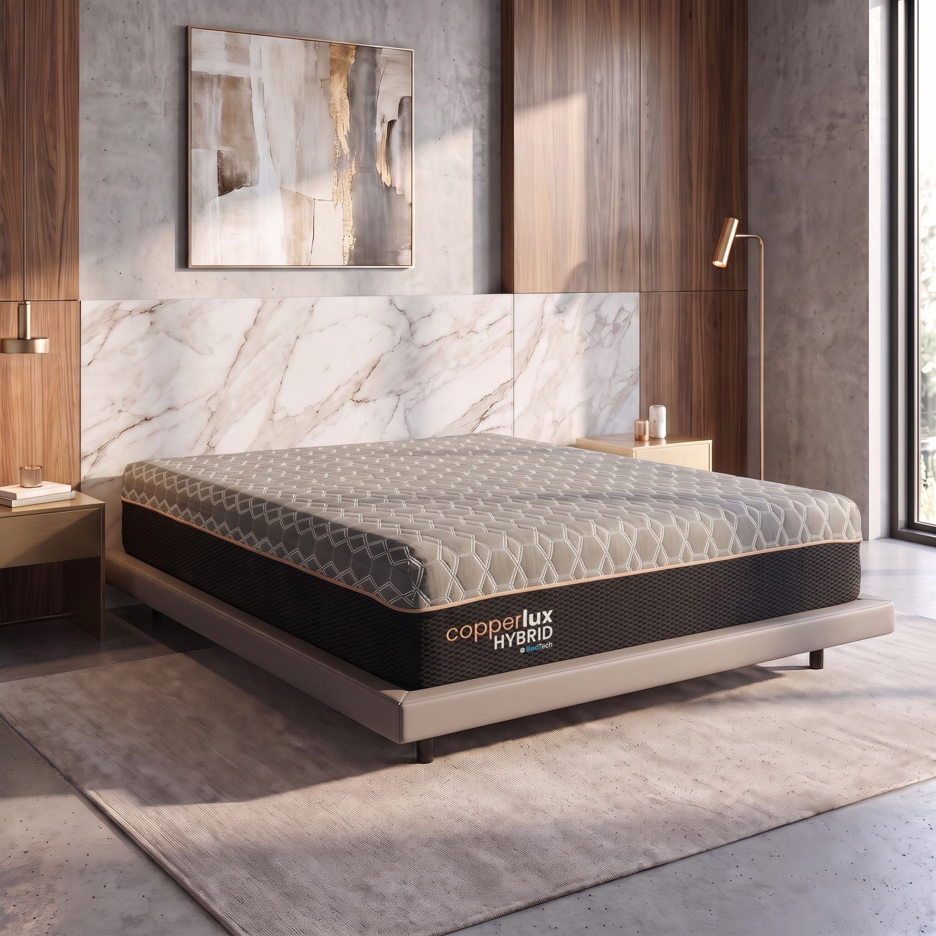 Copper Lux Hybrid 12" King Mattress