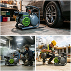 Oil Free Air Compressor with Quiet Operation and Tank
