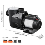 2 HP Above Ground Swimming Pool Pump
