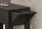 Accent Table with Storage for Living Room & Bedroom