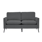TS Cat Paw Leather Upholstered Loveseat