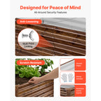 Galvanized Raised Garden Bed - 8 x 4 x 2 ft