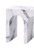 Fritzy Engineered Stone End Table