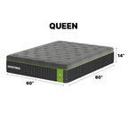 GhostBed Premium 14" Queen Hybrid Mattress