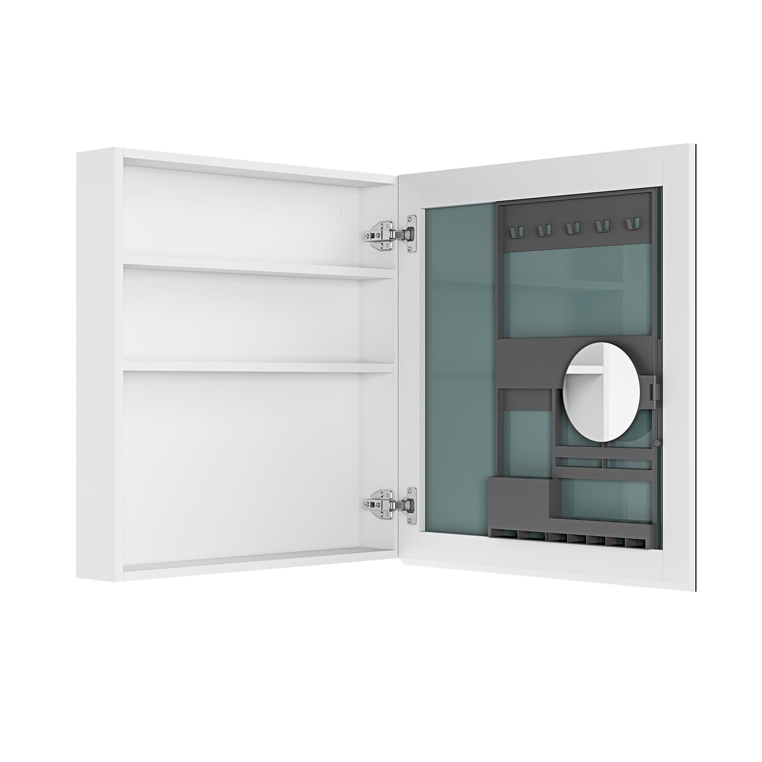 Surface Frameless Mirror Medicine Cabinet