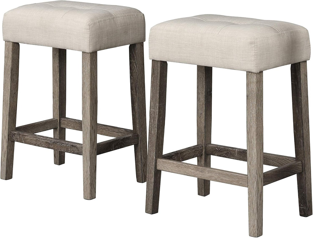 Transitional 3 Piece Counter Bar Dining Set