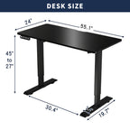 Polaris 55" x 24" Electric Standing Desk