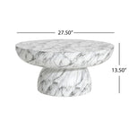 MGO Faux Marble Coffee Table