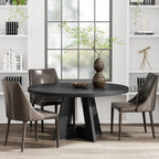 47" Round Farmhouse Dining Table