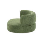 Shep 36" Curved Dog Sofa Bed Medium Moss