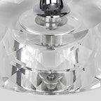Diamond Torch 25.75" Contemporary Crystal Table Lamp