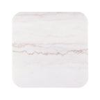 1pc Square Cocktail Table with Marble Top