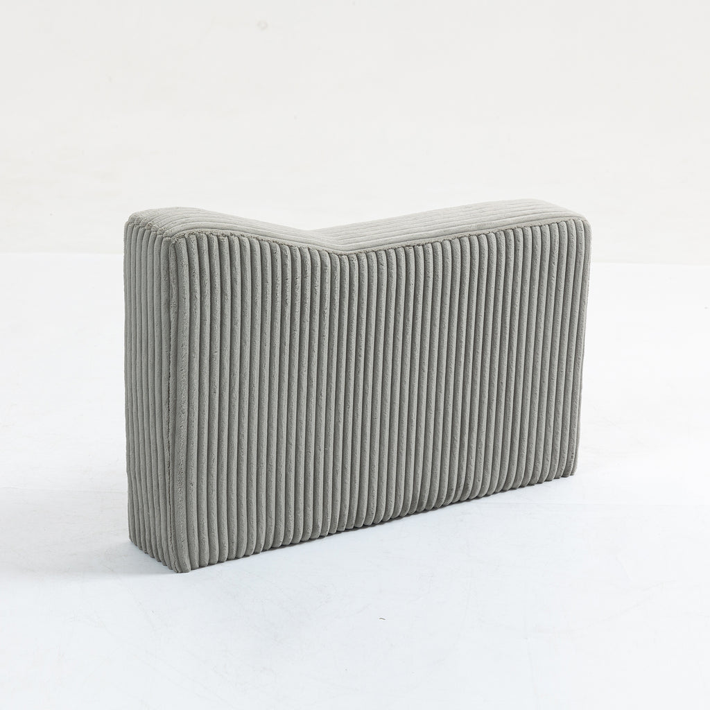 Modular Sofa Single Armrest Backrest Module