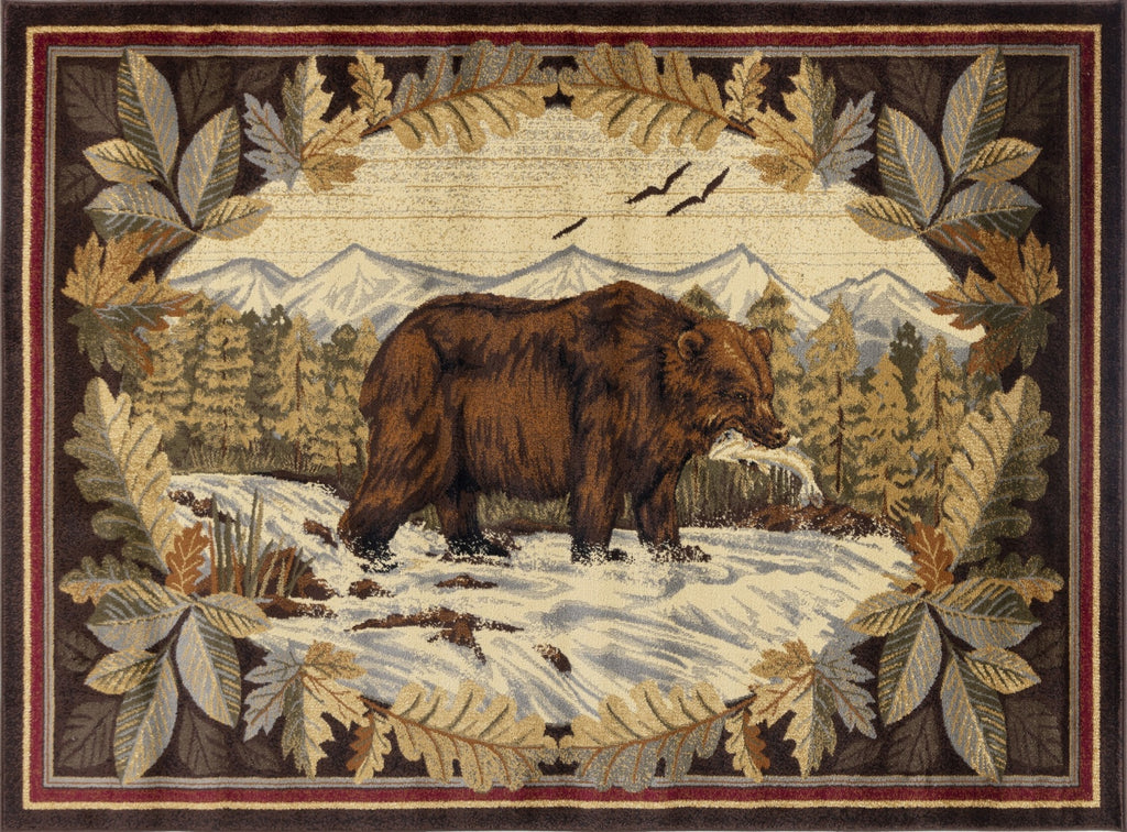 Nature's Nest GC_CBL3008 Accent Rug