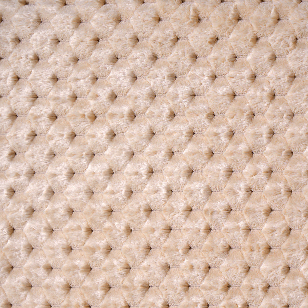 Simple Modern Camel Plush Soft Bed
