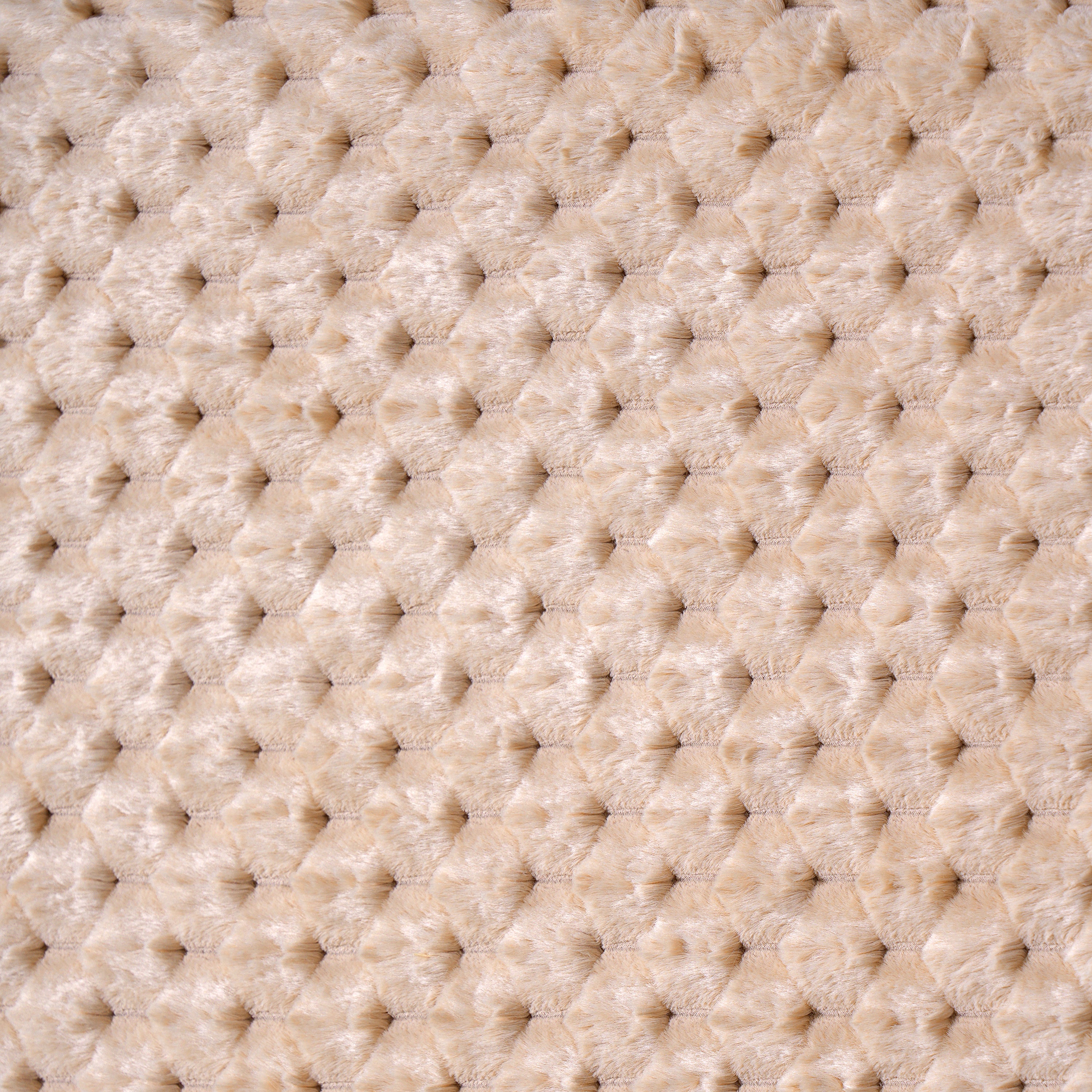 Simple Modern Camel Plush Soft Bed