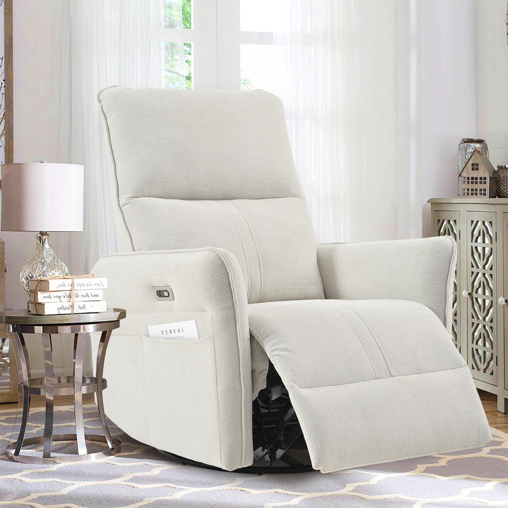 270° Power Swivel Rocker Recliner Chair