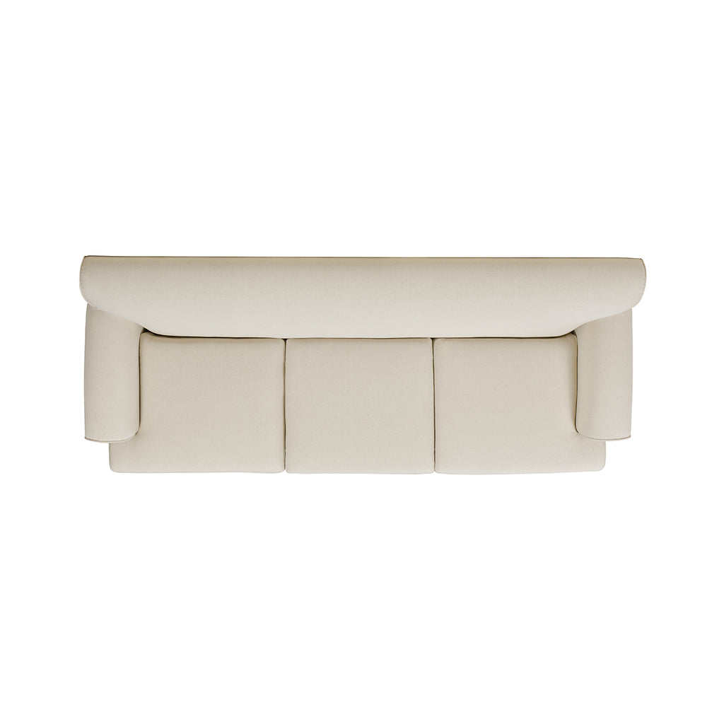 Alana Lawson Three-Cushion Tightback Sofa, Light