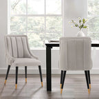 Eda Wood Upholstered Dining Chair