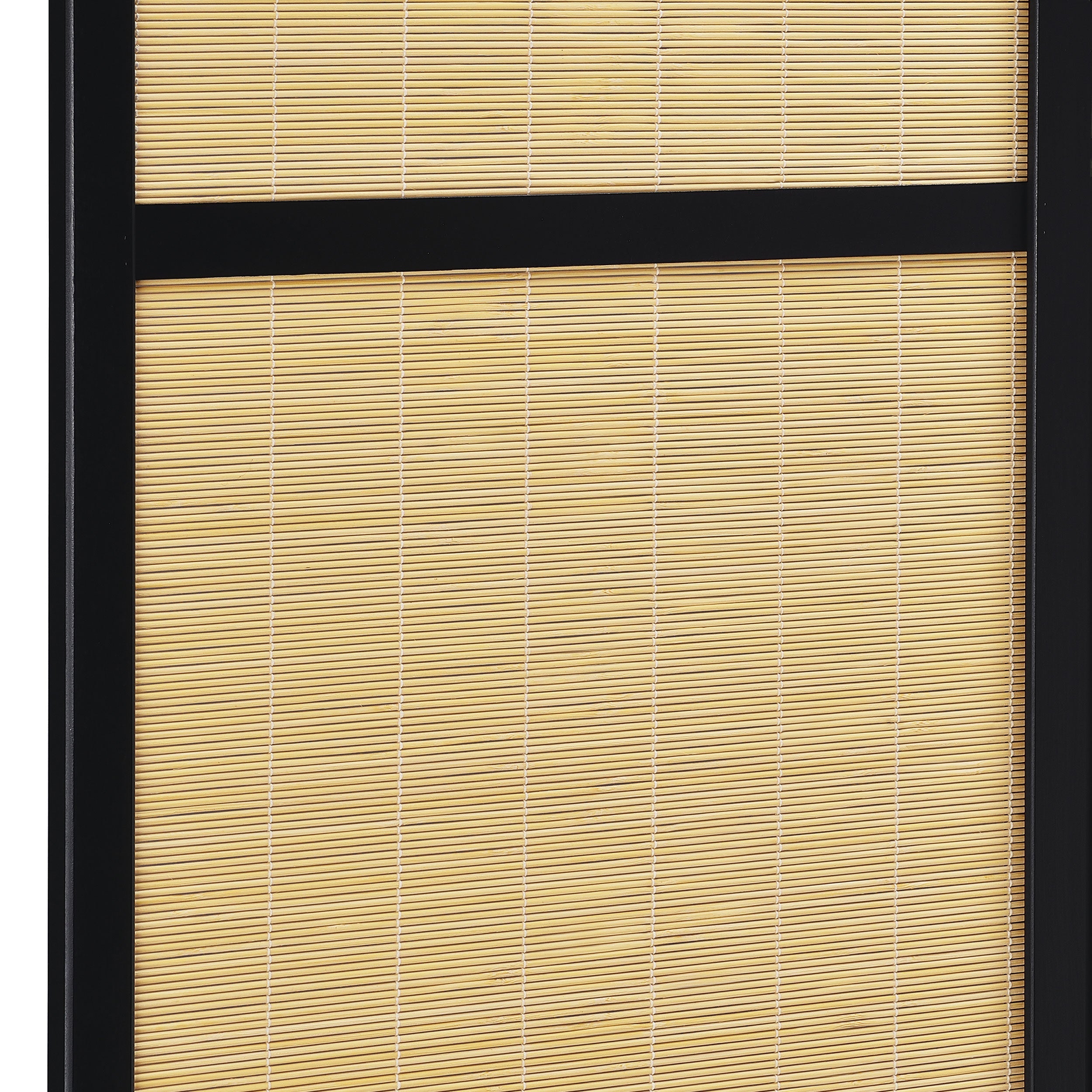 Pearce 4-panel Bamboo Room Divider Folding Screen Natural-
