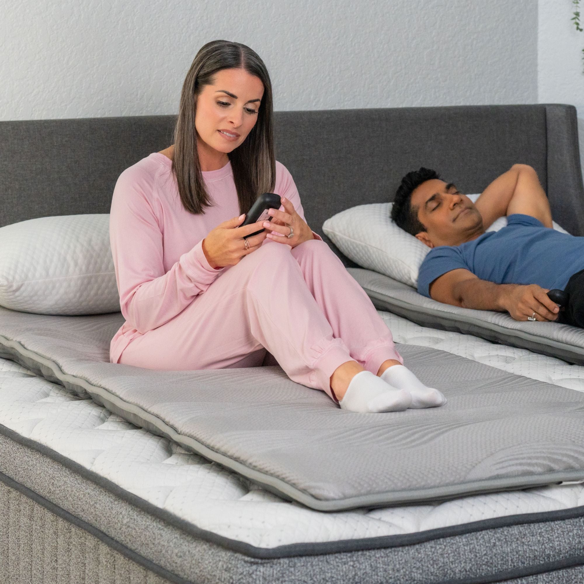 GhostBed Massage Topper