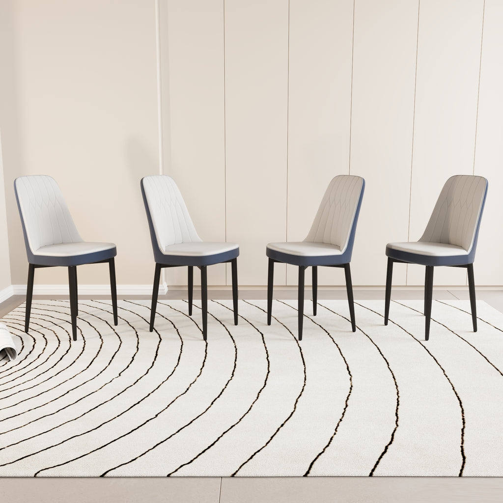 Set of 4 Modern Dining Chairs