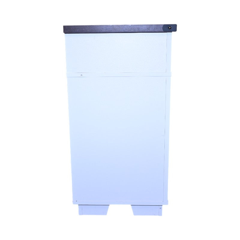 65.3" TV Stand with LED Light Strips and Iron Mesh Barn Door