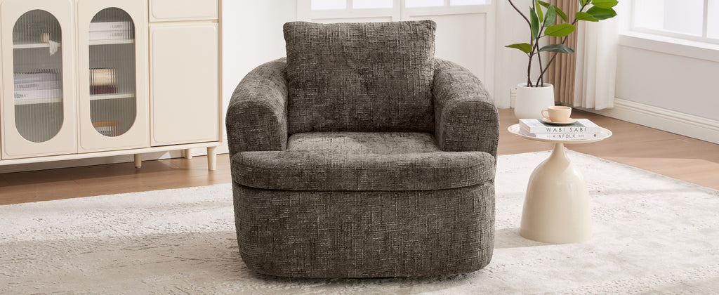 360° Swivel Sofa Chair Accent Barrel Chair