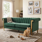 FX-P81B-RG Velvet Sofa