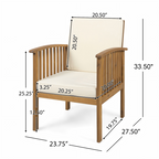 Patio Set Outdoor Acacia Wood Furniture Sets