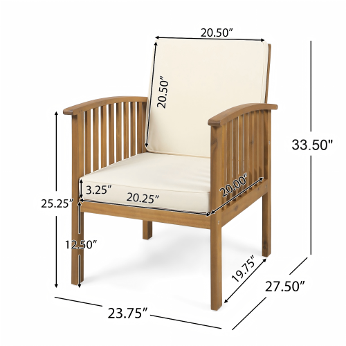 Patio Set Outdoor Acacia Wood Furniture Sets