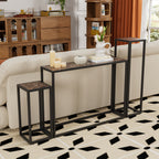 3-Piece Set of Narrow Tables