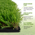 5'x4' Golf Hitting Mat with Guide Line