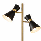 Axis Brassed Gold Floor Lamp