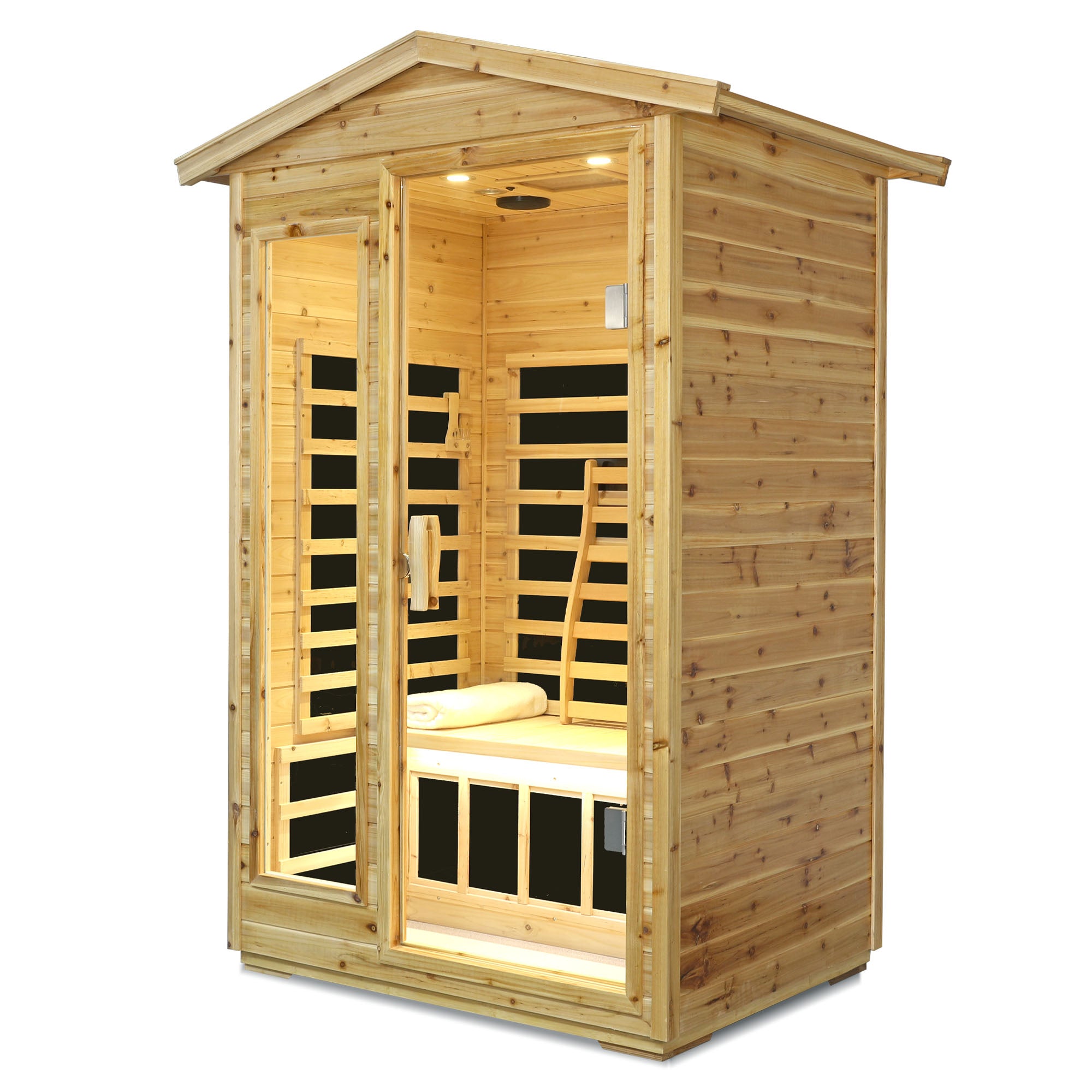 Two Person Far Infrared Outdoor Sauna Room