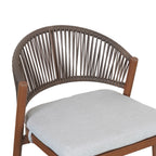 Outdoor 26" Seat Height Aluminum Frame Counter Stools - Set of 2