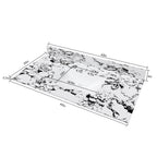43"x22" Bathroom Vanity Top with Undermount Sink and Backsplash